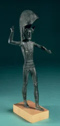 Krieger, aus Umbrien, Etruskisch, 5. Jahrhundert v. Chr. (Bronze)